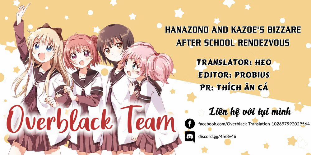 Hanazono And Kazoe’s Bizzare After School Rendezvous 13 trang 1