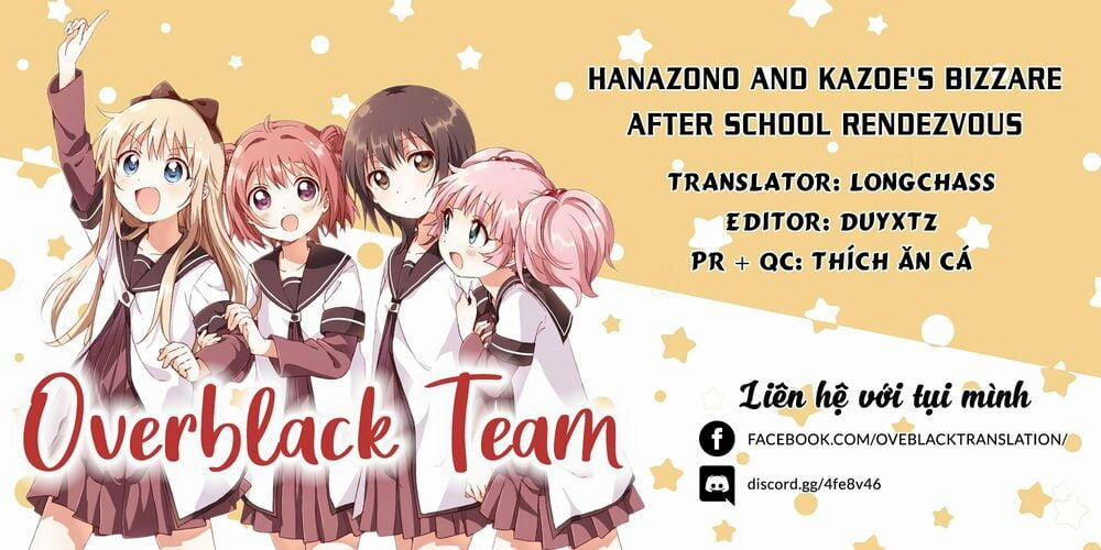 Hanazono And Kazoe’s Bizzare After School Rendezvous 9 trang 1