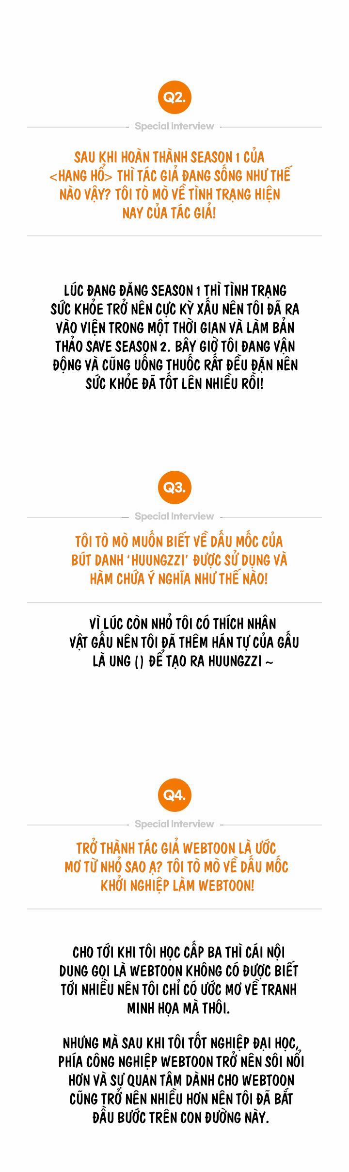 Hang Hổ 26.2 Lời tác giả trang 2