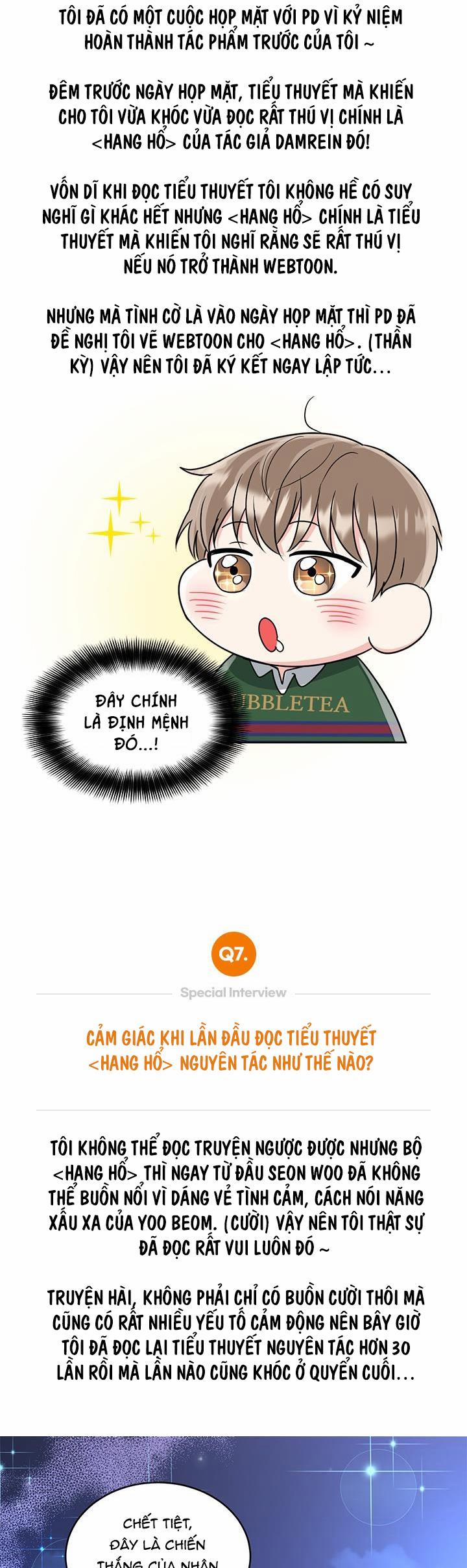 Hang Hổ 26.2 Lời tác giả trang 4