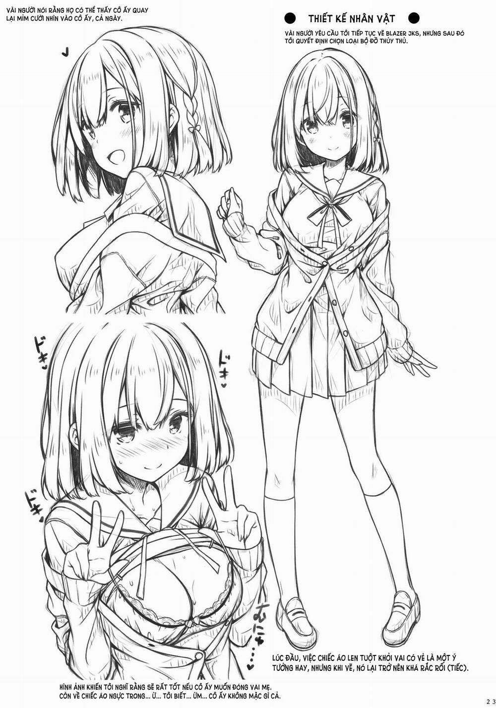 Hàng xóm của tôi dễ thương quá nên tôi không thể ngăn mình xâm phạm cậu ấy Oneshot trang 21