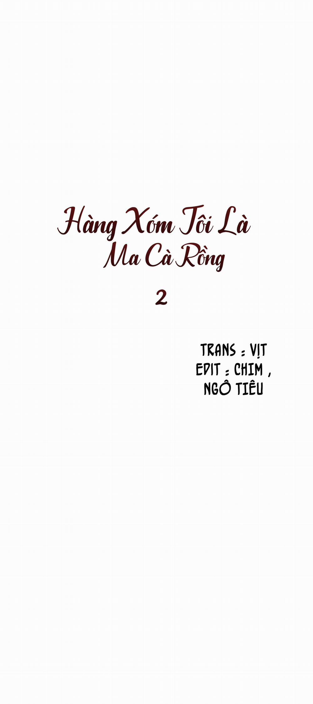 Hàng Xóm Tôi Là Ma Cà Rồng 2 trang 10