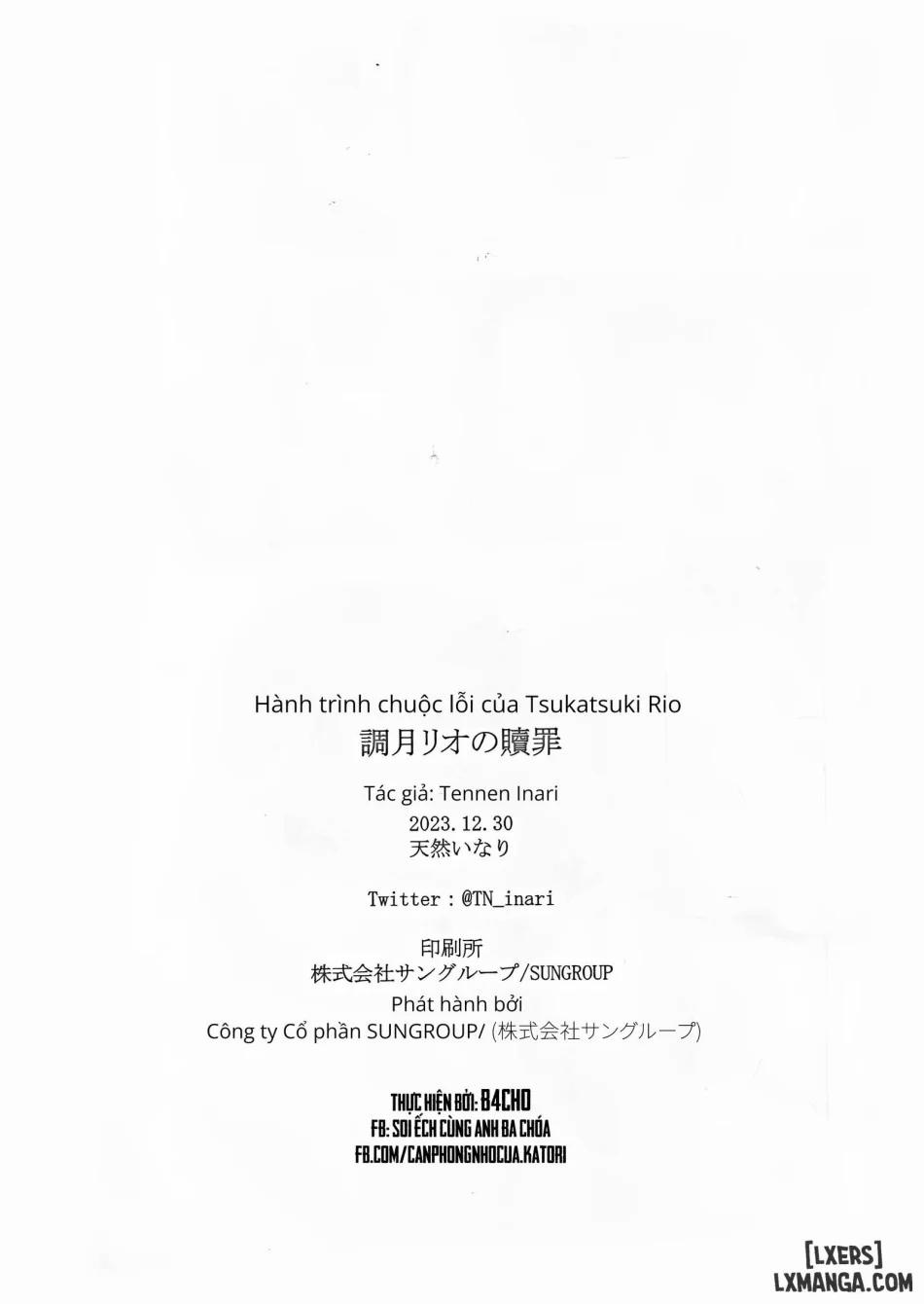 Hành Trình Chuộc Lỗi Của Tsukatsuki Rio 0 trang 25