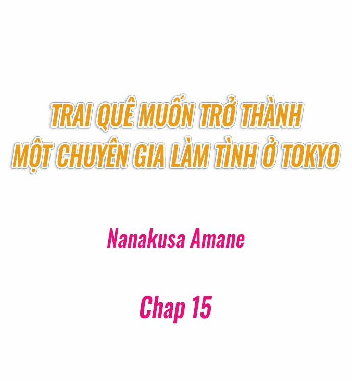 Hành Trình Thành Thánh Chịch Tokyo 15 trang 1