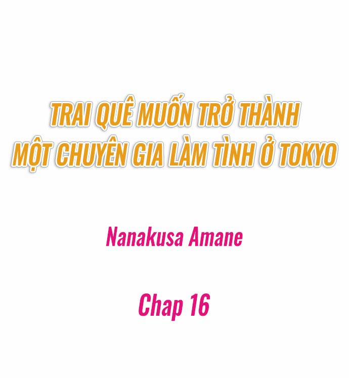 Hành Trình Thành Thánh Chịch Tokyo 16 trang 1