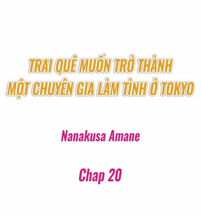 Hành Trình Thành Thánh Chịch Tokyo 20 trang 1