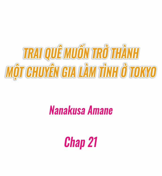 Hành Trình Thành Thánh Chịch Tokyo 21 trang 1