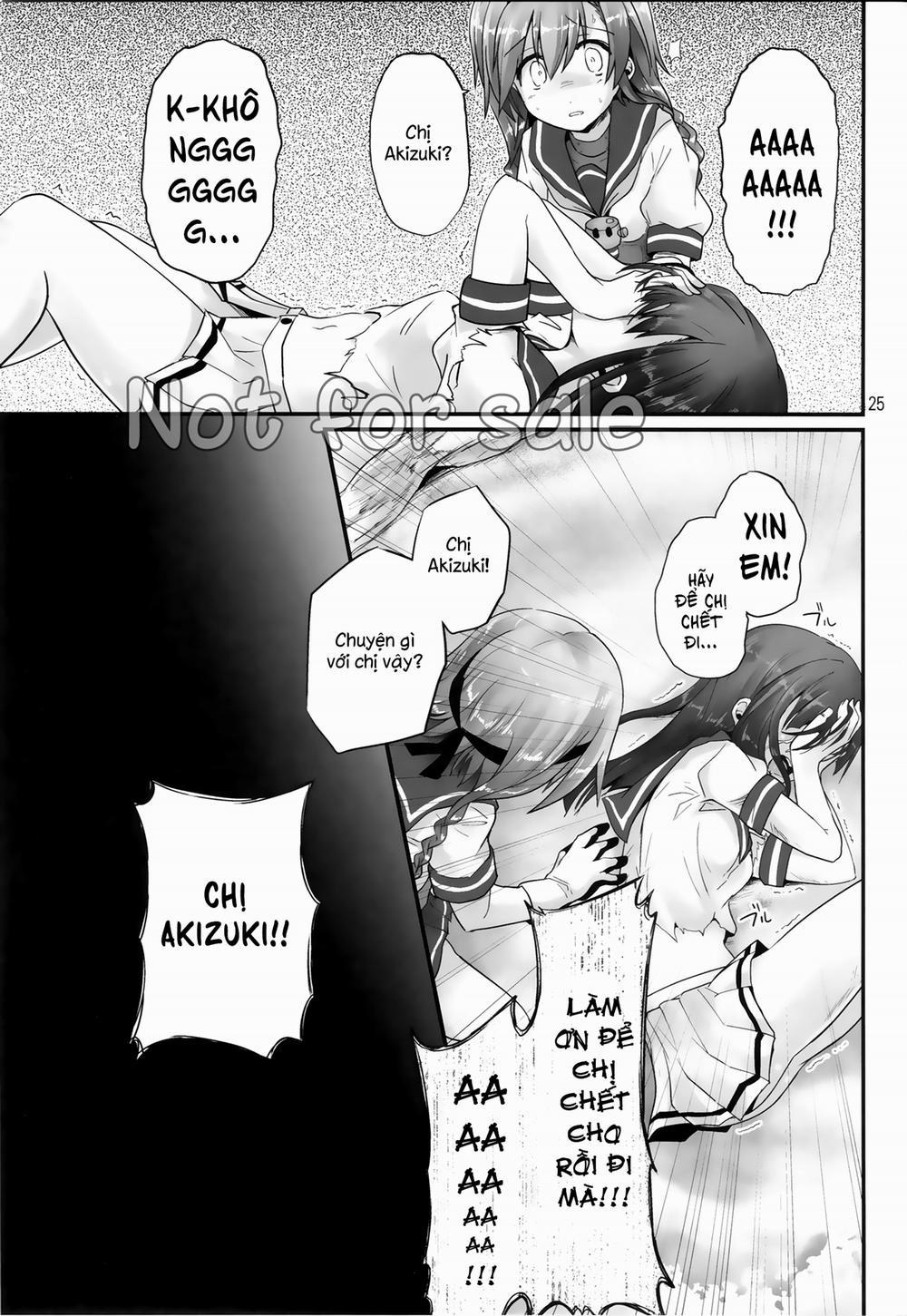 Haru Wazawai Akizuki (Kantai Collection) Oneshot trang 24