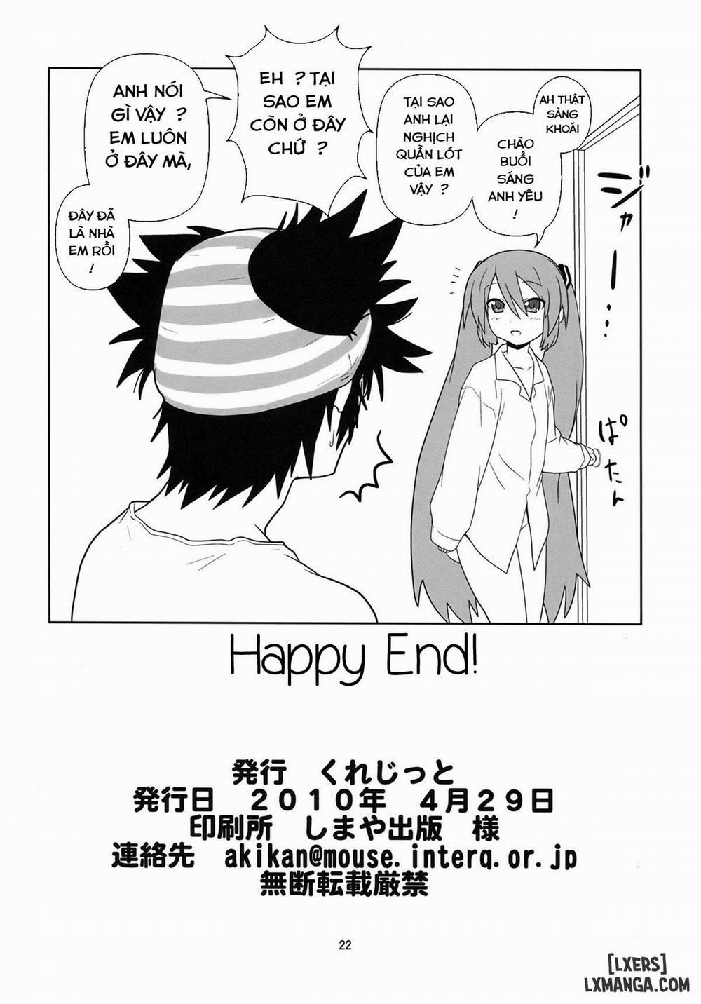 Hatsu Mikku Oneshot trang 21