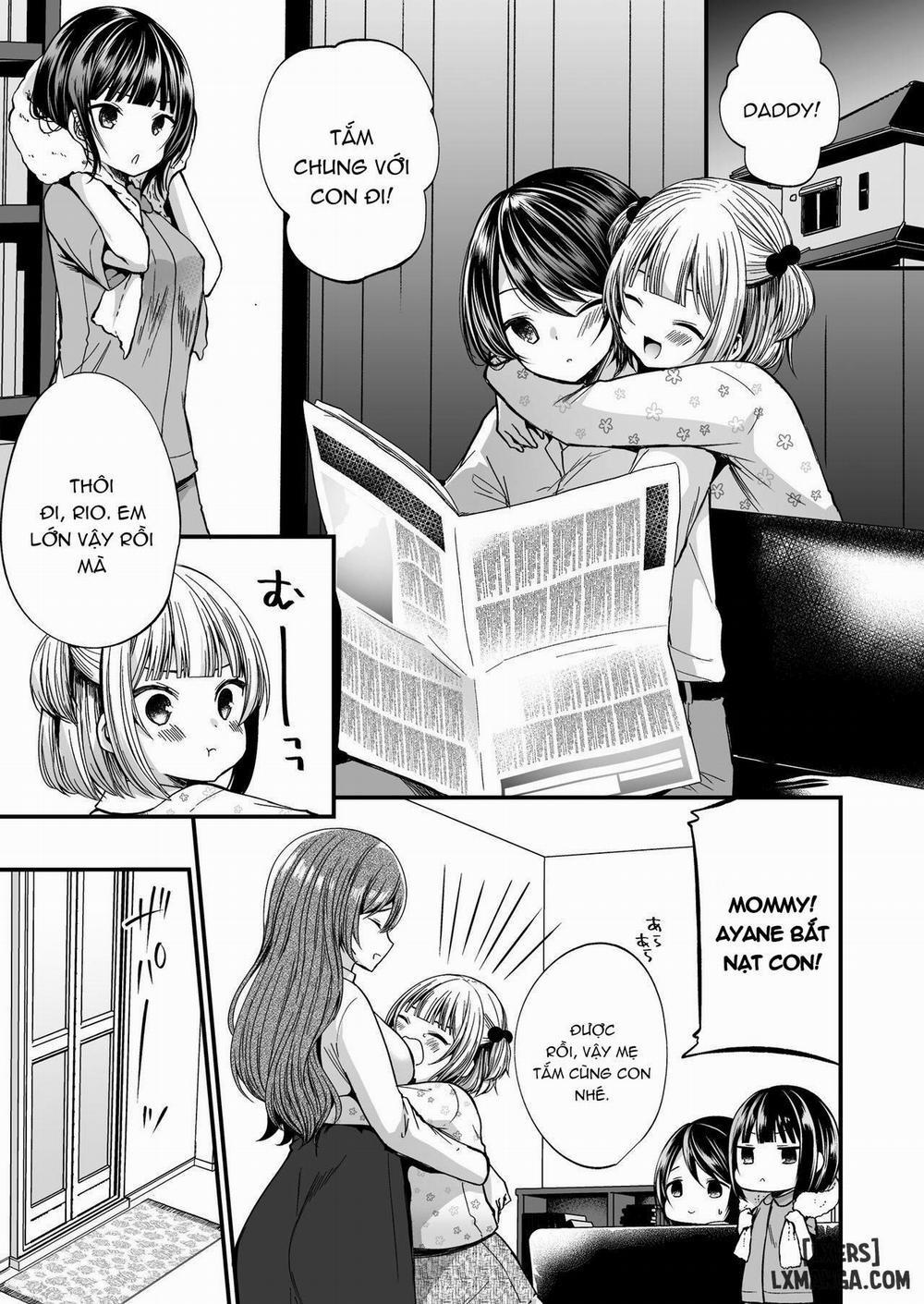Hatsujou Futanari Musume to Mesu Ochi Papa Oneshot trang 1