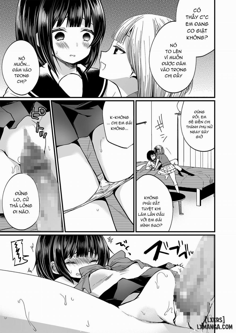 Hatsujou Futanari Musume to Mesu Ochi Papa Oneshot trang 14