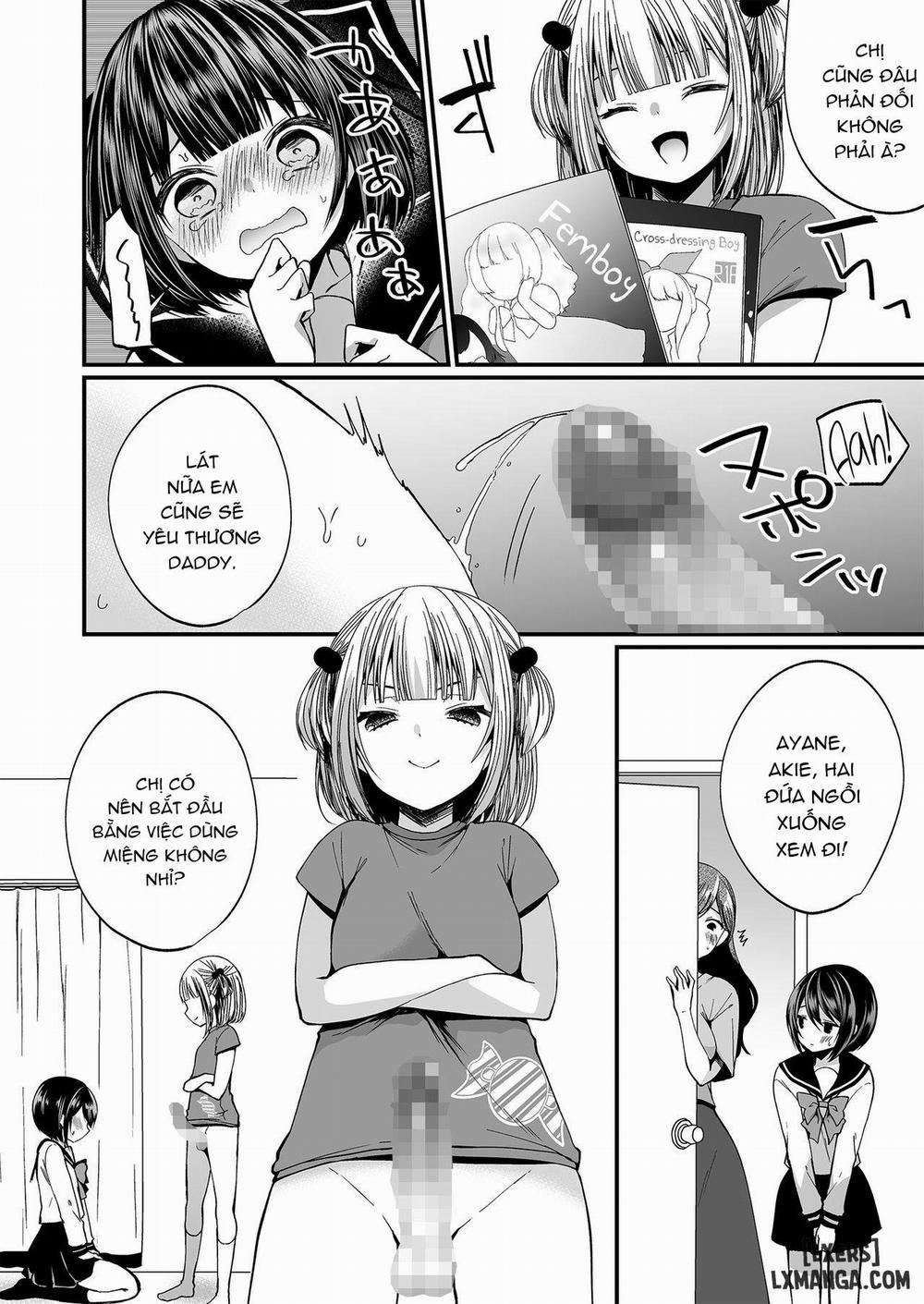 Hatsujou Futanari Musume to Mesu Ochi Papa Oneshot trang 17