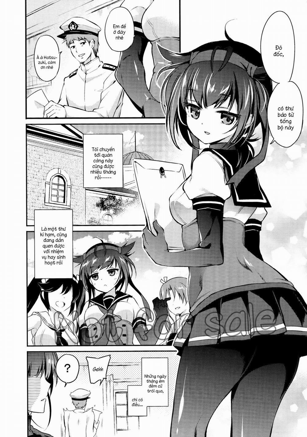 Hatsuzuki No Yoru Ni Kokoro Tokashite (Kancolle) Oneshot trang 3