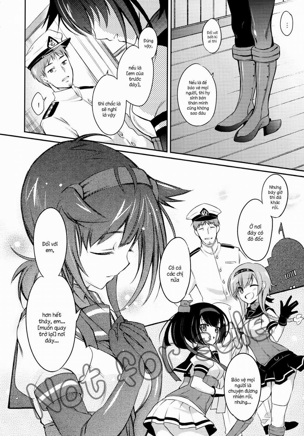 Hatsuzuki No Yoru Ni Kokoro Tokashite (Kancolle) Oneshot trang 6
