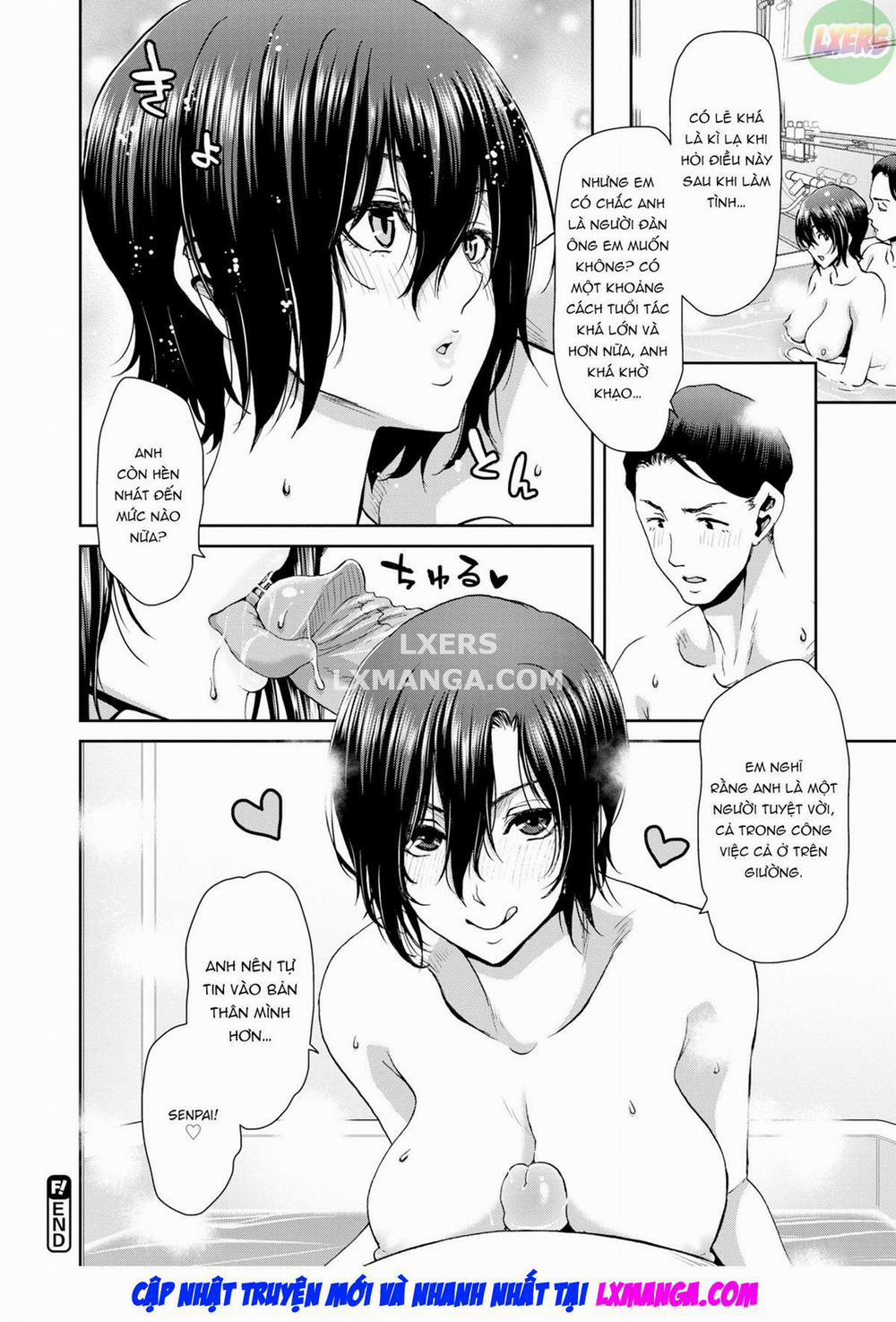 Hậu bối của tôi thực sự rất chủ động Oneshot trang 24