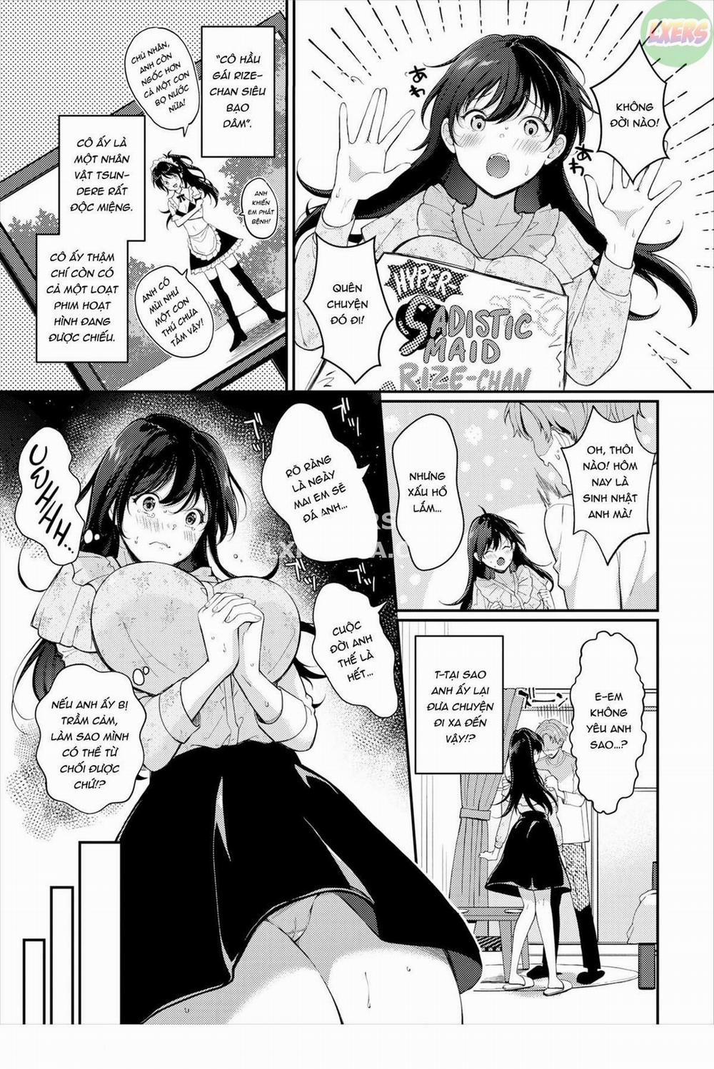 Hầu Gái Siêu Bạo Dâm Rize-chan Oneshot trang 3