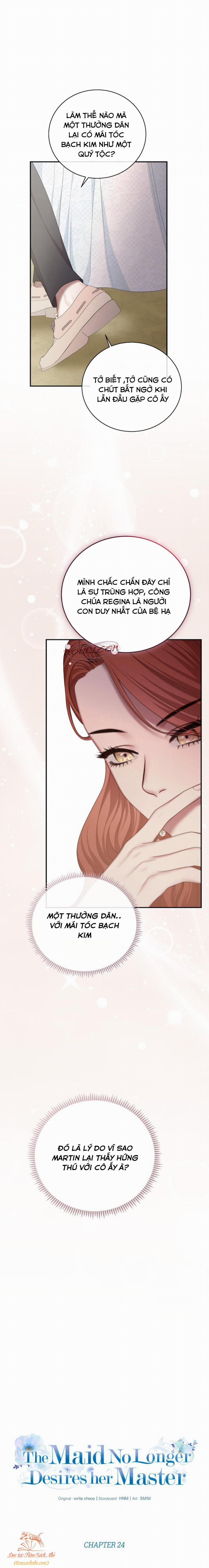 Hầu Nữ Không Còn Thèm Muốn Chủ Nhân Nữa 24 trang 6