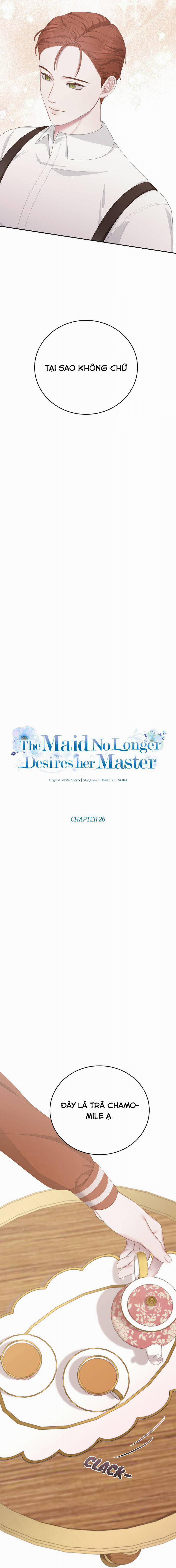 Hầu Nữ Không Còn Thèm Muốn Chủ Nhân Nữa 26 trang 3