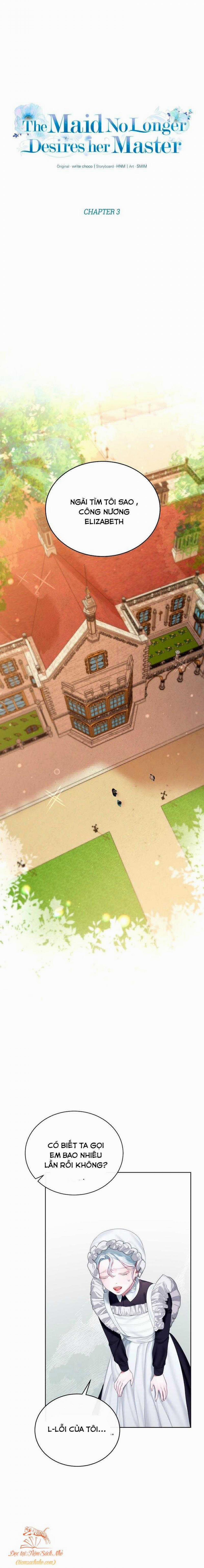 Hầu Nữ Không Còn Thèm Muốn Chủ Nhân Nữa 3 trang 3