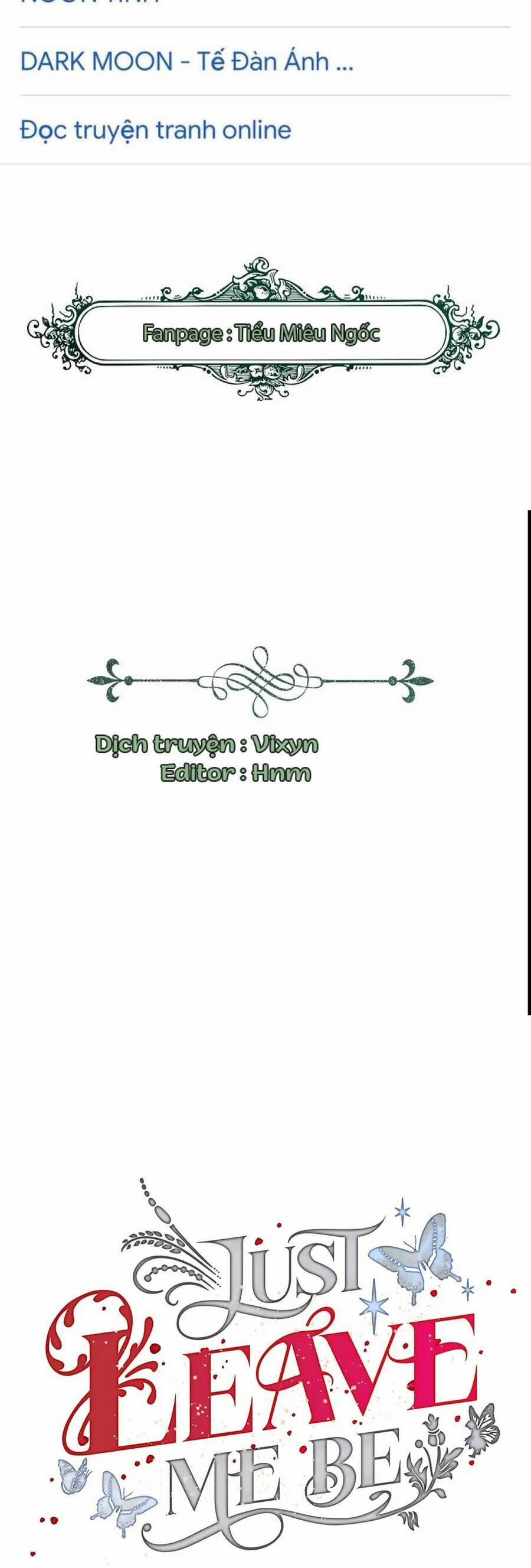 Hãy Bỏ Mặc Tôi 107 trang 1