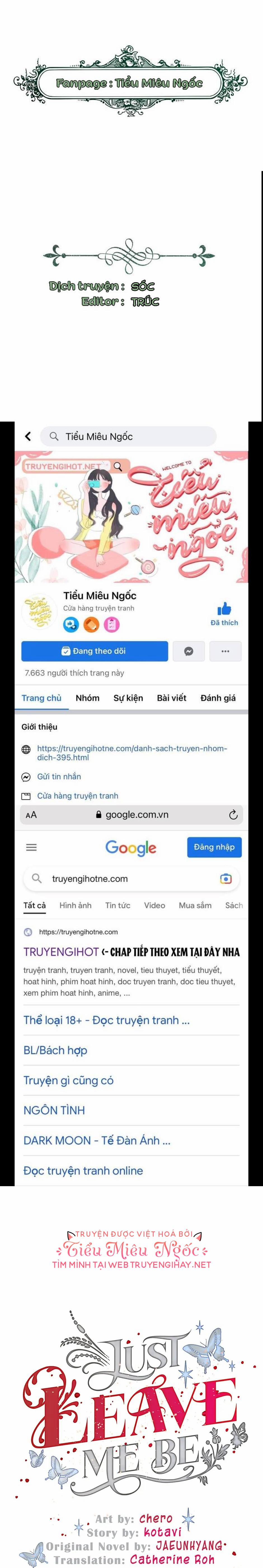 Hãy Bỏ Mặc Tôi 109 trang 0