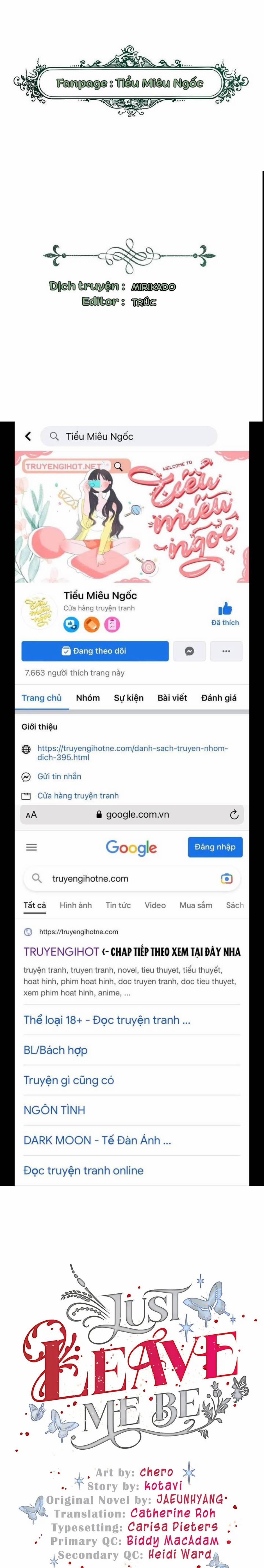 Hãy Bỏ Mặc Tôi 113 trang 0