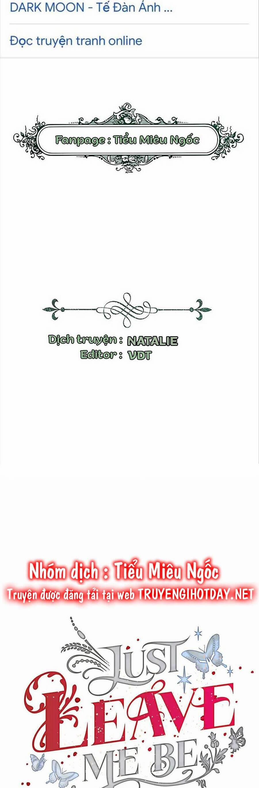 Hãy Bỏ Mặc Tôi 116 trang 1