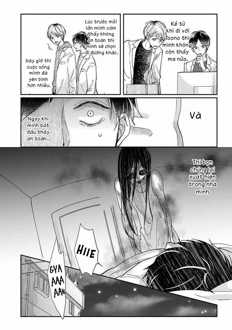 Hãy hẹn hò với tôi sau khi trừ được hồn ma đó nhé 1 trang 11