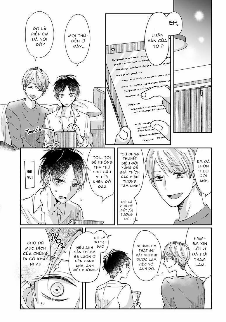 Hãy hẹn hò với tôi sau khi trừ được hồn ma đó nhé 1 trang 25