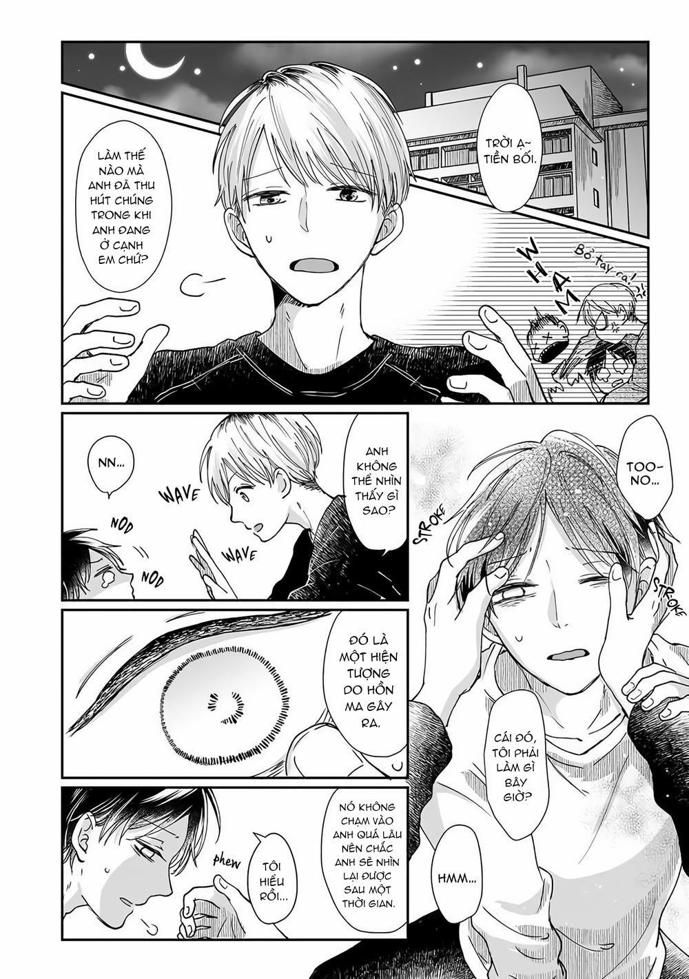 Hãy hẹn hò với tôi sau khi trừ được hồn ma đó nhé 2 trang 15