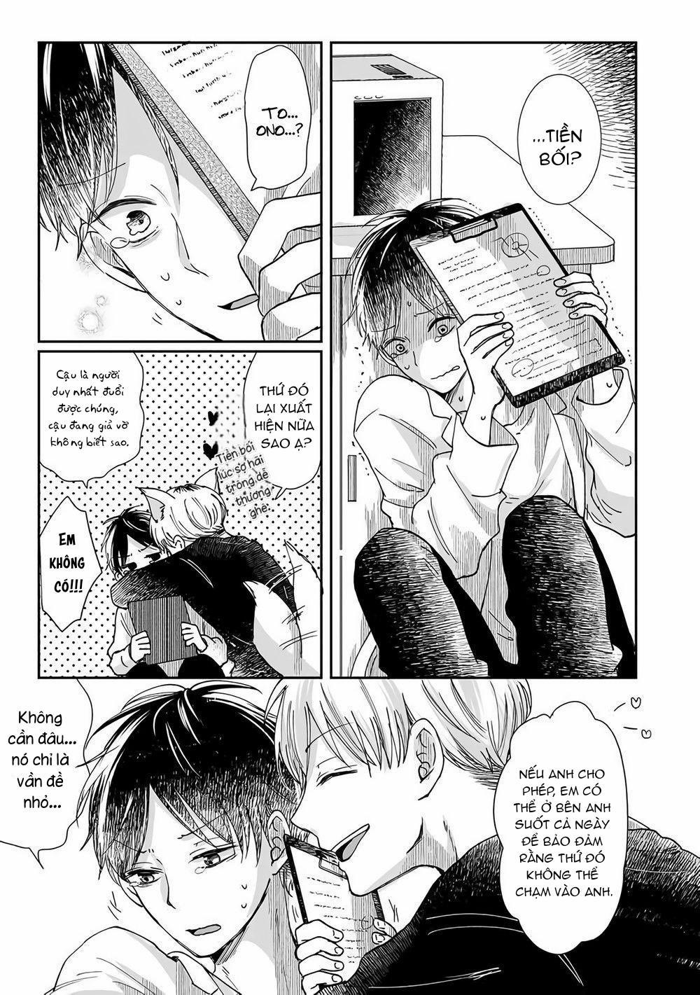 Hãy hẹn hò với tôi sau khi trừ được hồn ma đó nhé 2 trang 4