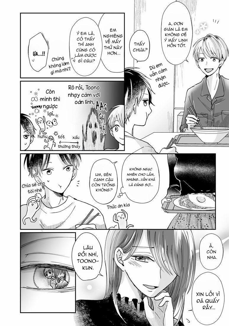 Hãy hẹn hò với tôi sau khi trừ được hồn ma đó nhé 4 trang 7