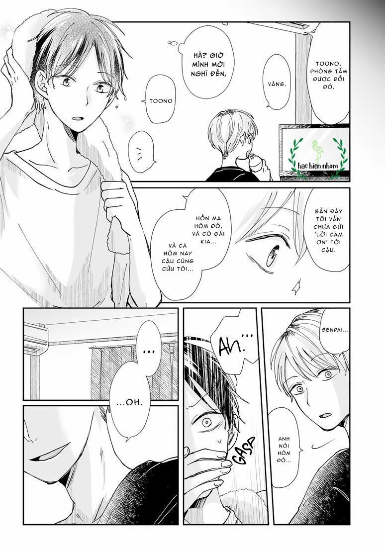 Hãy hẹn hò với tôi sau khi trừ được hồn ma đó nhé 5 trang 12