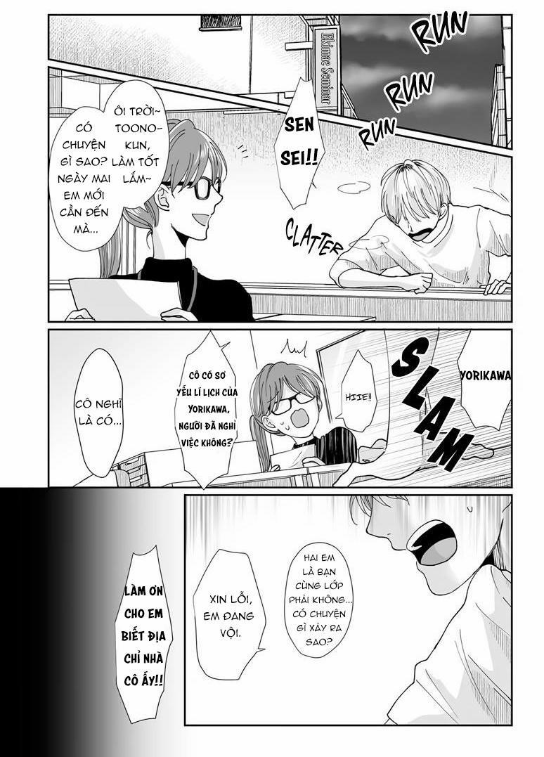 Hãy hẹn hò với tôi sau khi trừ được hồn ma đó nhé 6 trang 17