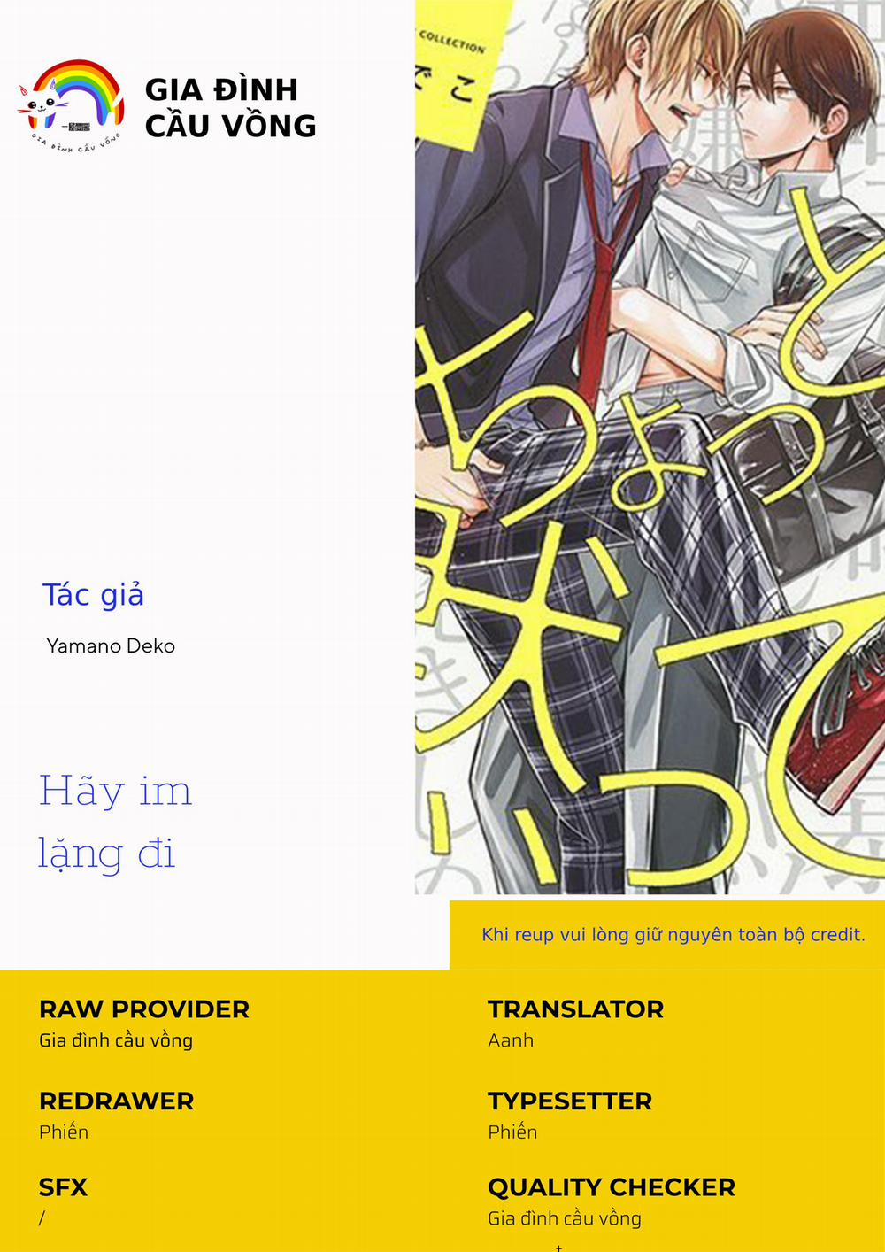 Hãy im lặng đi 1.1 trang 0