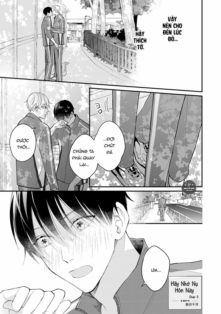 Hãy Nhớ Nụ Hôn Này! 4 trang 2