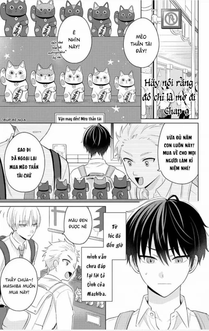 Hãy Nói Rằng Đó Chỉ Là Mơ Đi! 9 trang 1