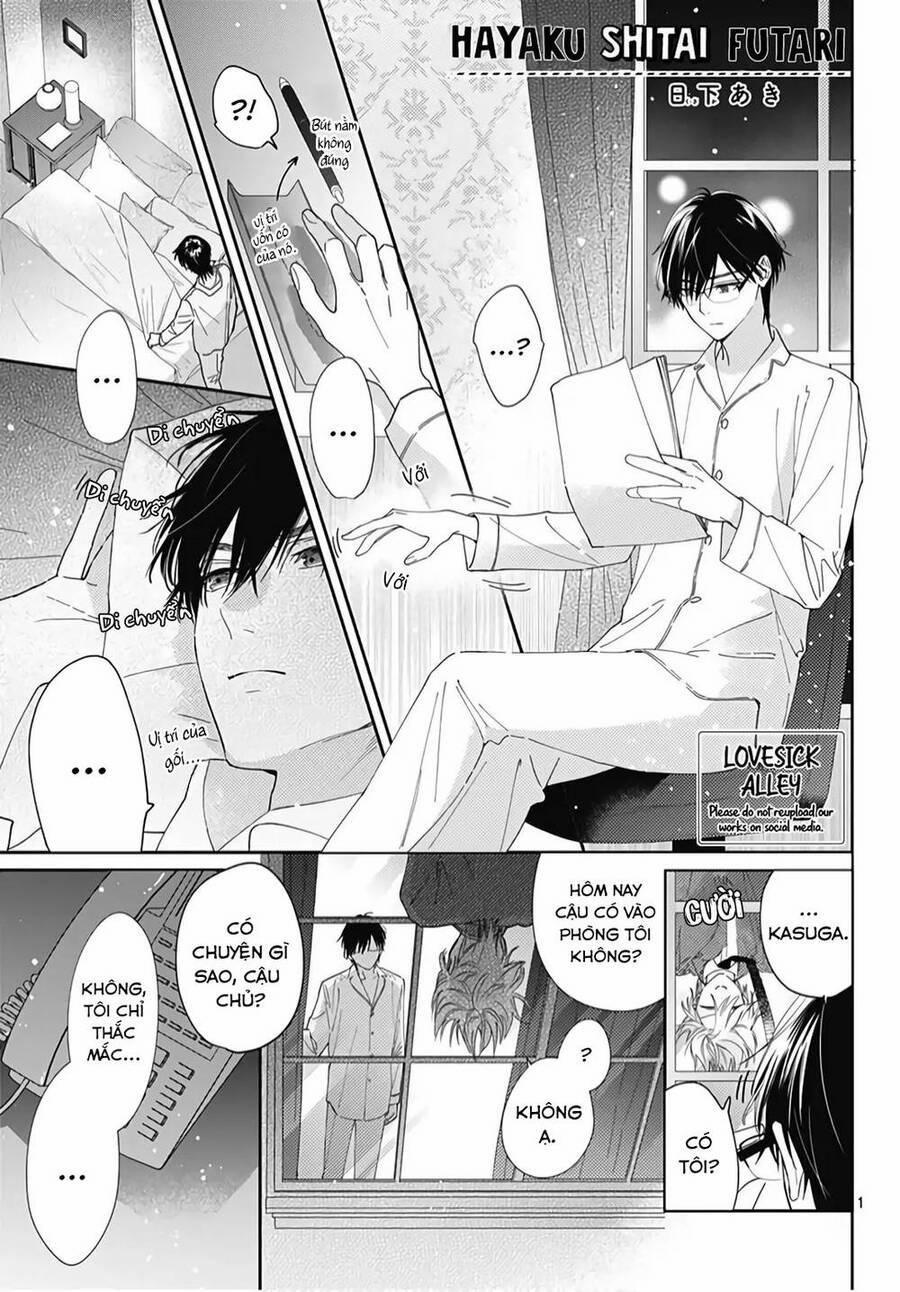 Hayaku Shitai Futari 20 trang 2