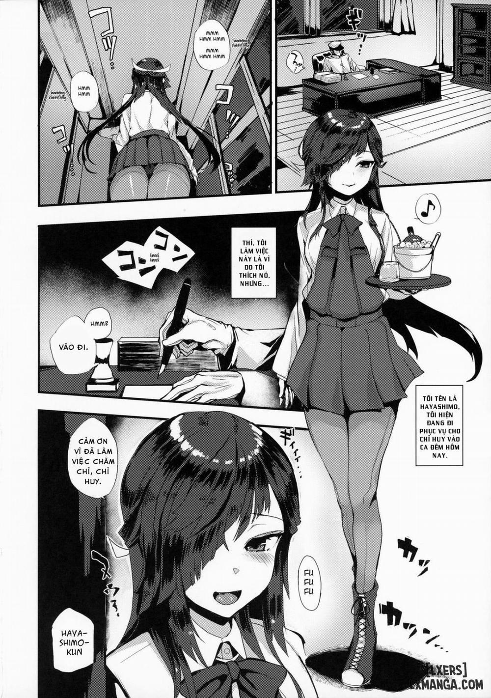 Hayashimo-san no Night Work Oneshot trang 2