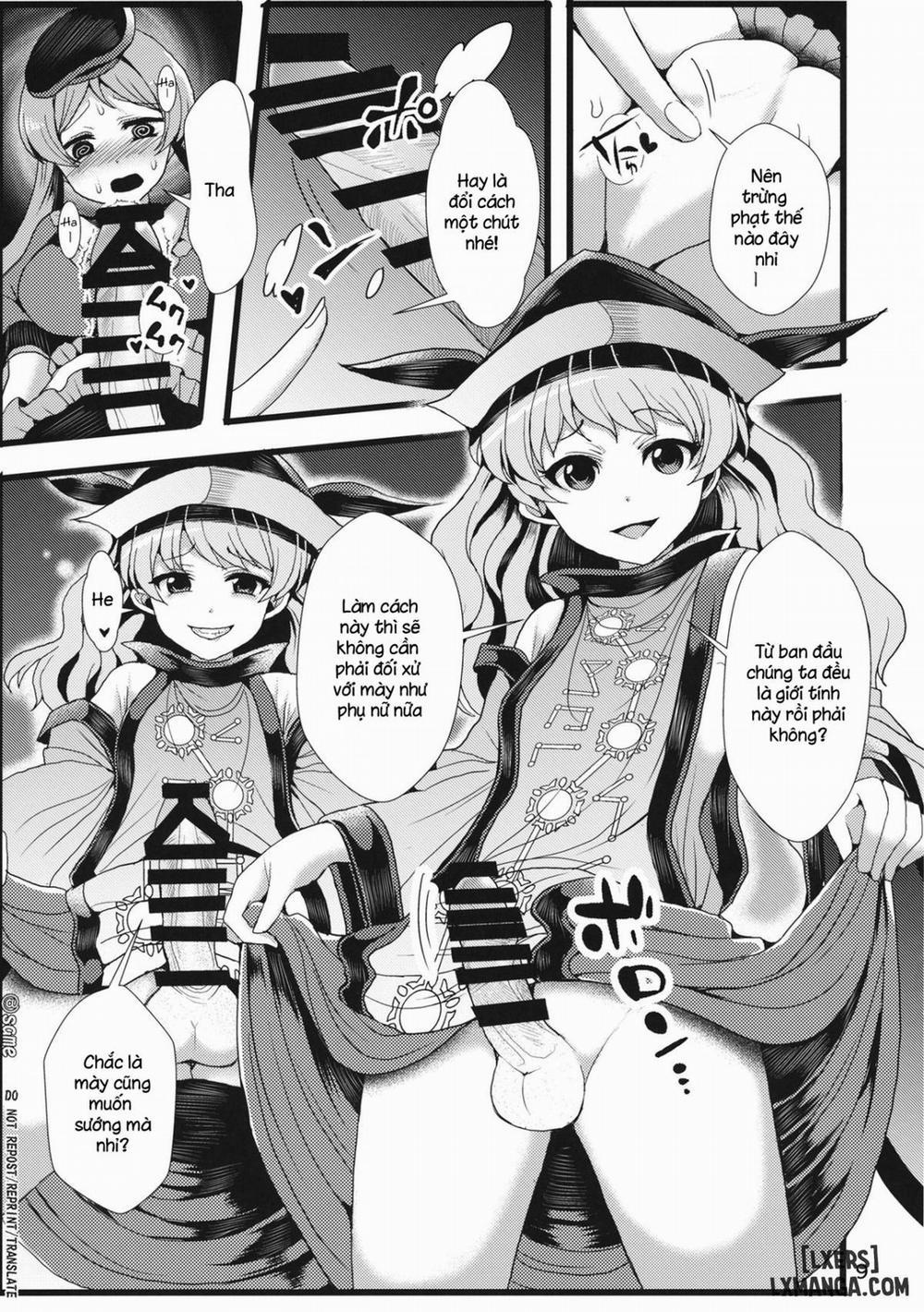 Hayashita Okina ga Nidouji o Ijimeru Hon Oneshot trang 8