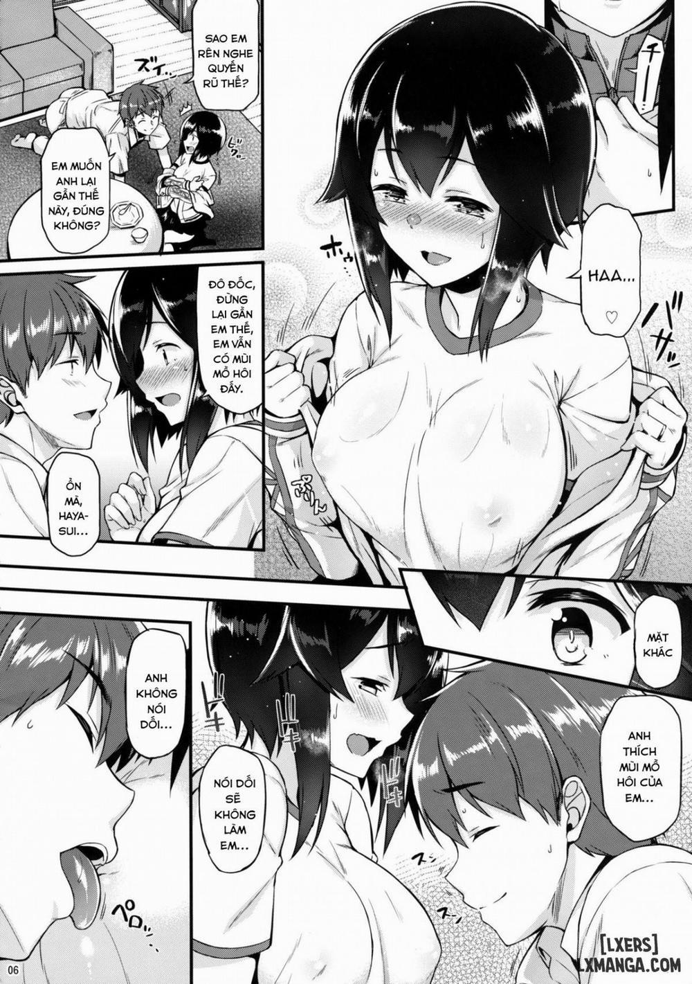 Hayasui to Ichaicha Shitai Oneshot trang 4