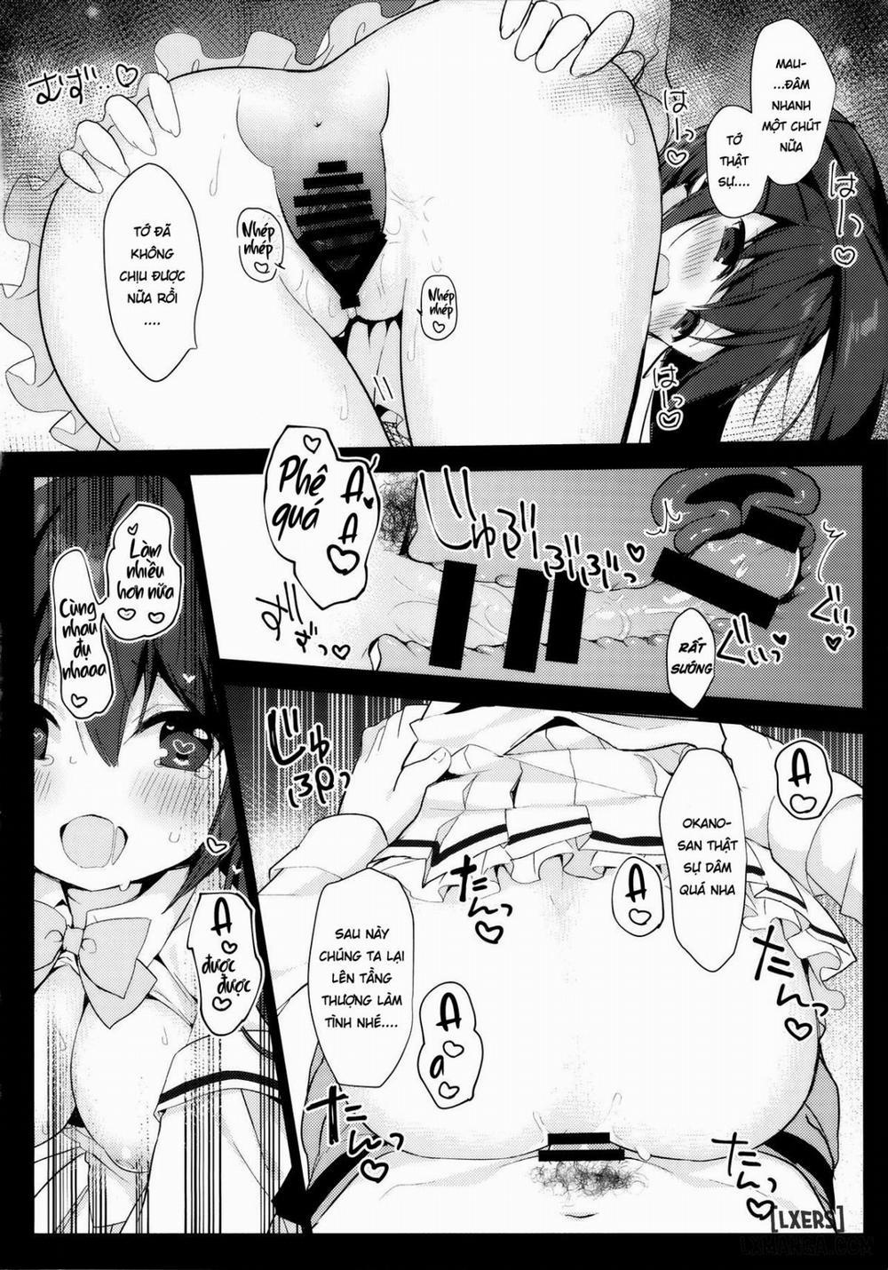 Hazukashii node Anata no Zecchou Misete Kudasai! Oneshot trang 16