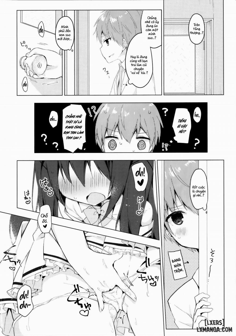 Hazukashii node Anata no Zecchou Misete Kudasai! Oneshot trang 2