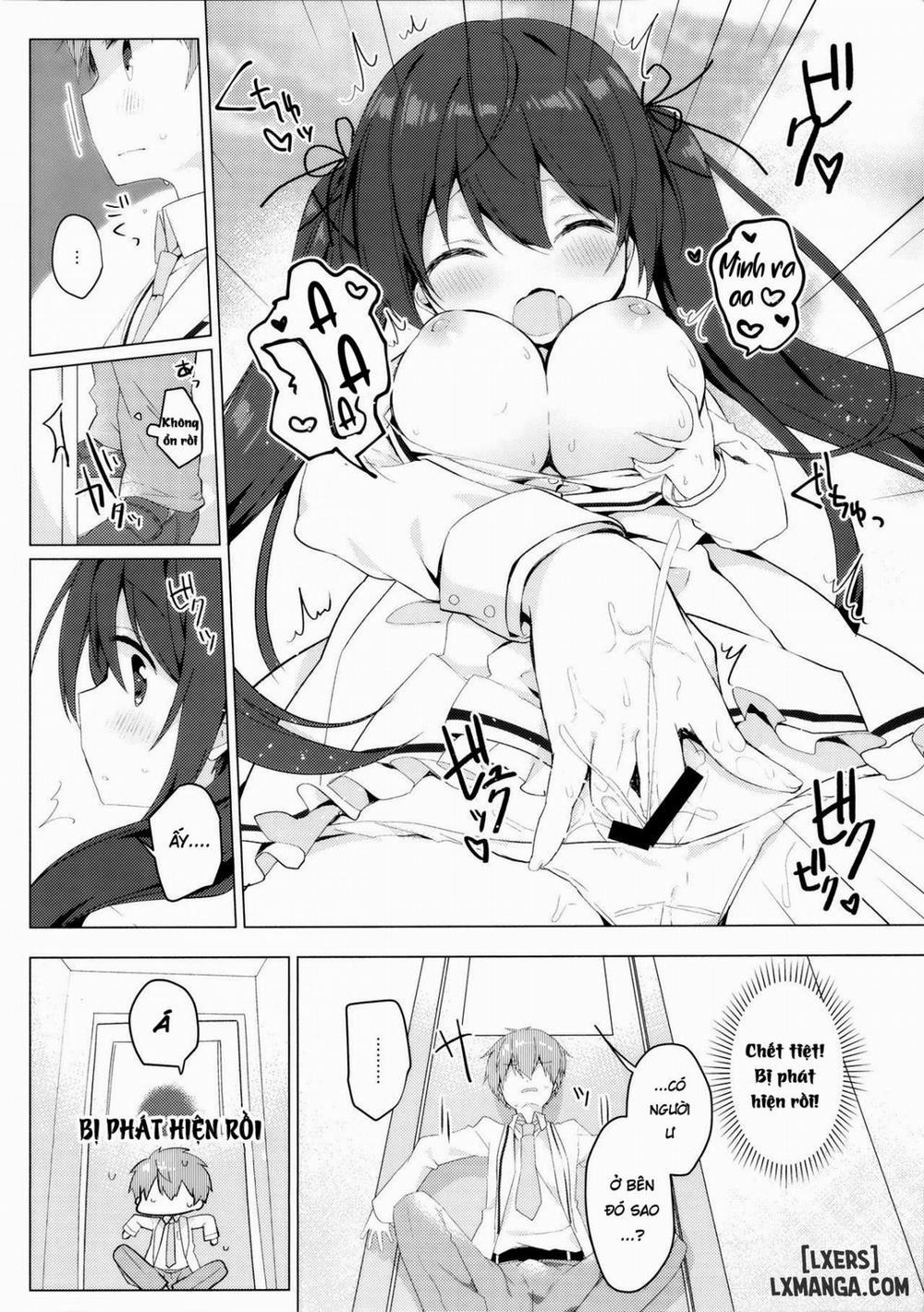 Hazukashii node Anata no Zecchou Misete Kudasai! Oneshot trang 4