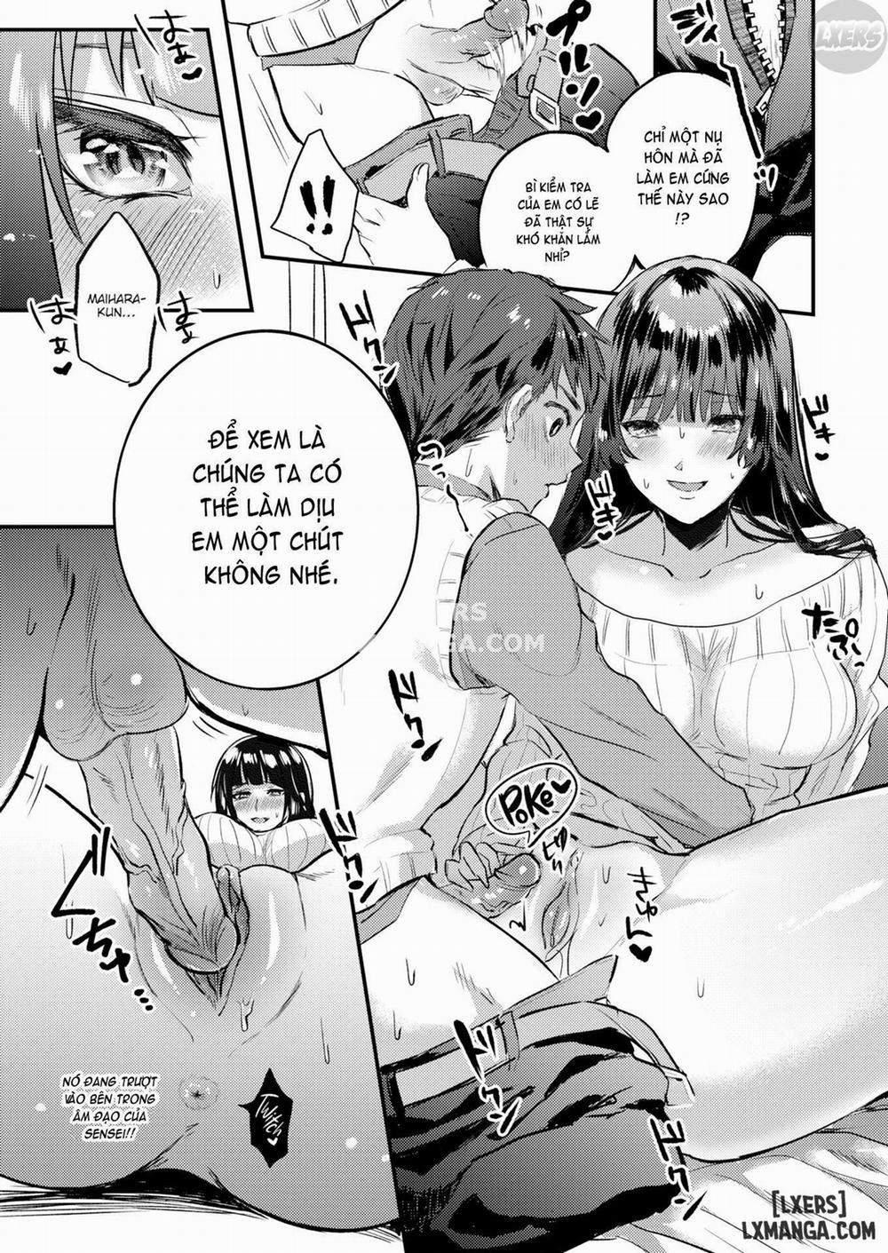 Hazuki-sensei's Too Sexy for Me to Concentrate Oneshot trang 10