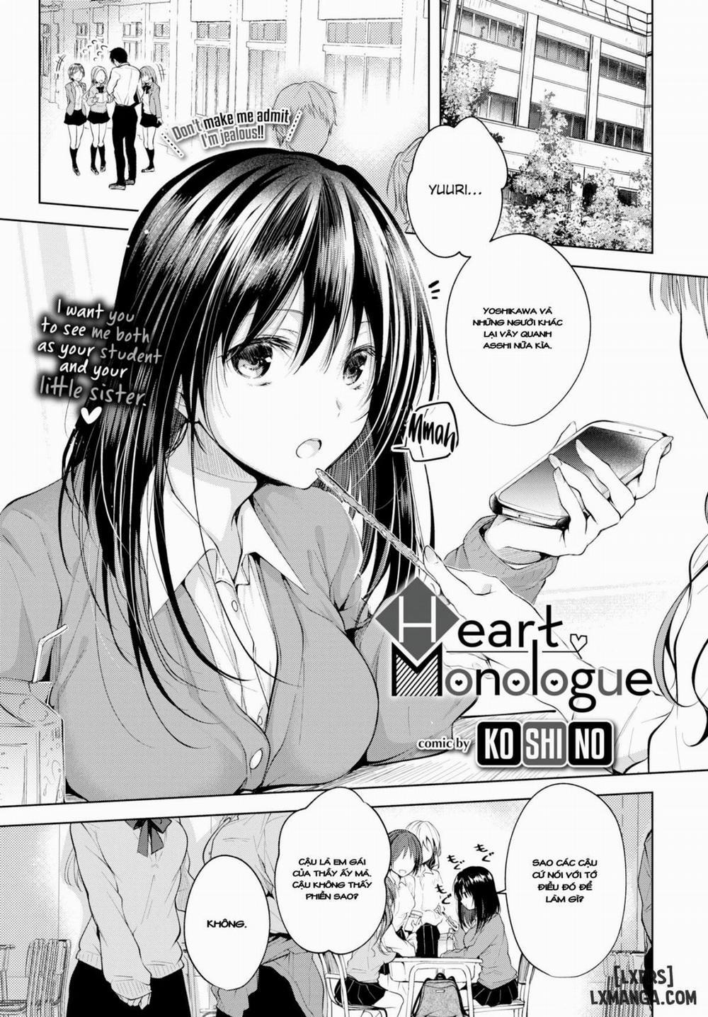 Heart Monologue Oneshot trang 1
