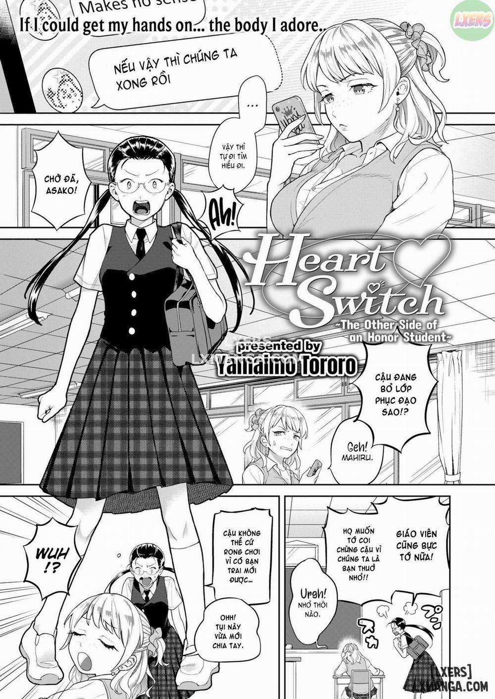 Heart Switch ~The Other Side of an Honor Student Oneshot trang 0