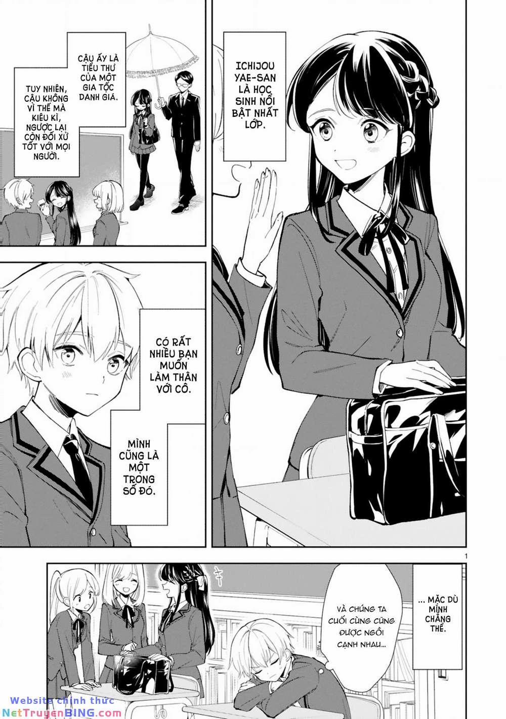 Hiện Hết Lên Mặt Cậu Rồi Kìa, Ichijou-San! 1 trang 1