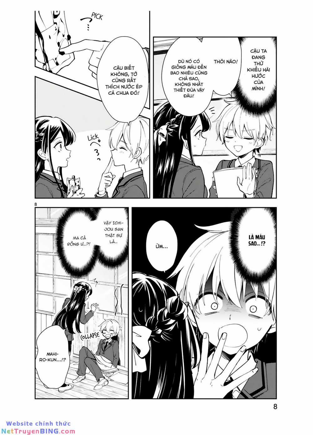 Hiện Hết Lên Mặt Cậu Rồi Kìa, Ichijou-San! 1 trang 8