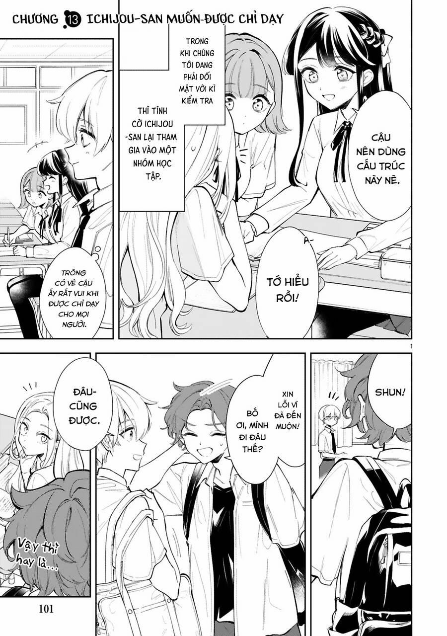 Hiện Hết Lên Mặt Cậu Rồi Kìa, Ichijou-San! 13 trang 0